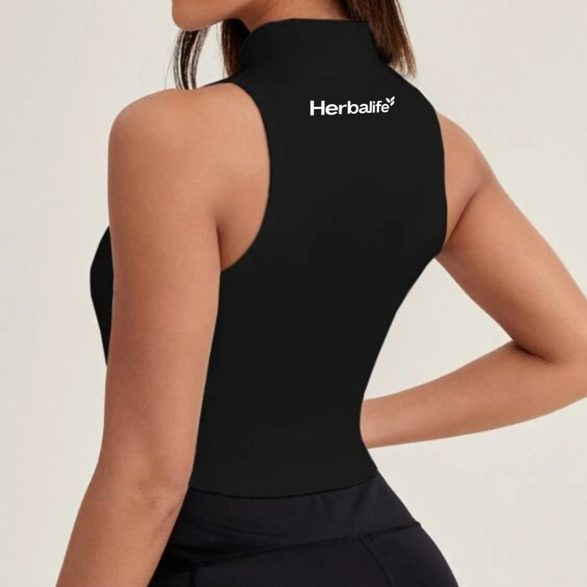 Women's Leisure Absorbs Sweat Breathable Sports Tank Top Black