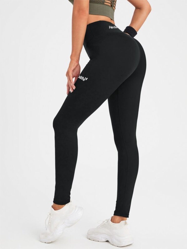 Women’s Solid Absorbs Sweat Breathable Sports Leggings