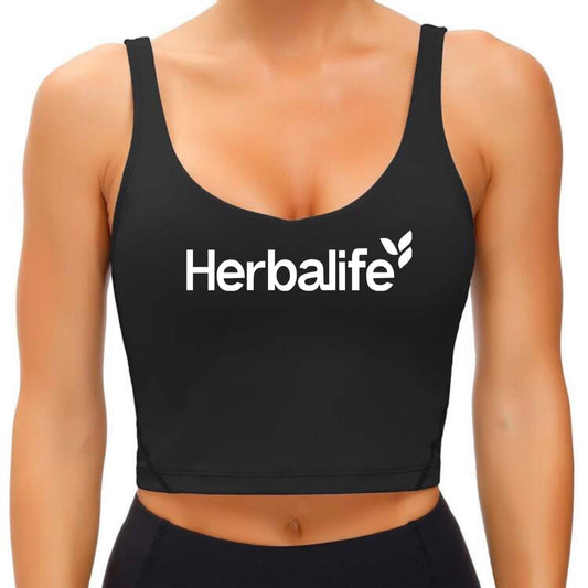 Women's Sports Bra Tank Top Black